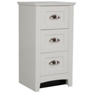 Home Decorators Collection Lamport 18 in. W Linen Storage Cabinet in White BHLTD3COM WH