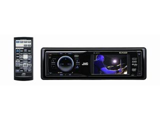 JVC 1 DIN DVD/CD Receiver with 2.7" Monitor