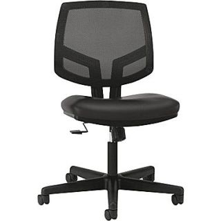 HON HON5713SB11T Volt Leather Mesh Back Office Chair, Black