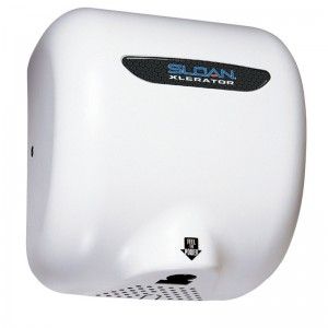 Sloan EHD 502 WHT Optima 220/240 VAC XLerator Automatic Hand Dryer, Surface Mount   White