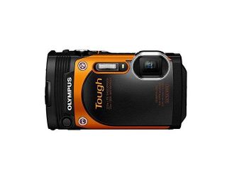 Olympus TG 860 Waterproof Digital Camera with 3 Inch LCD (Orange)