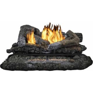 Pleasant Hearth VFL HT30DR 30" Heritage Series Vent Free Gas Log Set, 33,000 BTUs