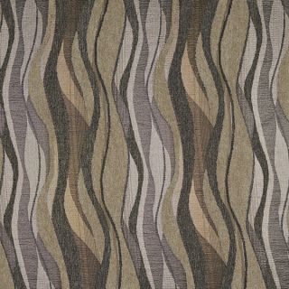 Taupe and White Ticking Stripes Cotton Heavy Duty Upholstery Fabric by