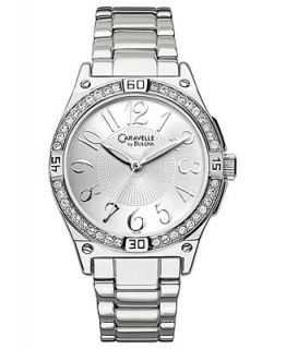 Caravelle New York by Bulova Watch, Womens 50th Anniversary Silver