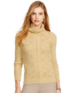 Lauren Ralph Lauren Wool Cashmere Turtleneck Sweater