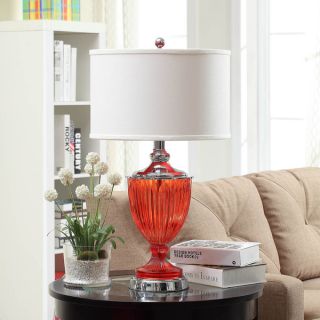 Eva Red Table Lamp  ™ Shopping Table