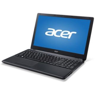 Acer Black 15.6" Aspire E1 572 6485 Laptop PC with Intel Core i5 4200U Dual Core Processor, 6GB Memory, 1TB Hard Drive and Windows 7 Home Premium