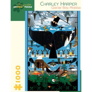 Charley Harper Glacier Bay Alaska 1000 piece Puzzle
