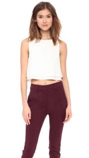 Apiece Apart Agnes Cropped Blouse