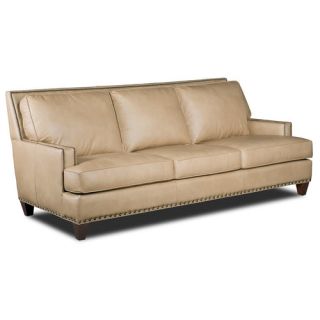 Hooker Furniture Aspen Regis Leather Stationary Sofa