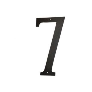 Montague Metal Products CSHN 7 12 12 inch Standard Modern Font Individual House Number 7