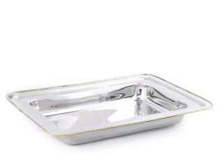 Old Dutch FP8823 Rectangular Stainless Steel Food Pan for No. 842, 8 Qt.