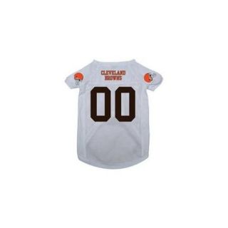 Hunter Mfg DN 303801 Cleveland Browns Deluxe Dog Jersey   Small