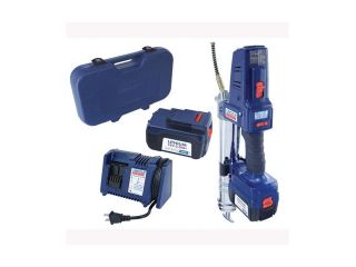 Lincoln Lubrication 1864 Cordless Grease Gun Kit, with Two 18 Volt Lithium Ion Batteries