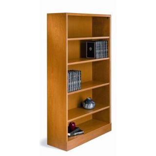 500 LTD Series Open Bookcase (Light Yellow Caster Oak, 6 shelves   84 in. H   Standard Depth)