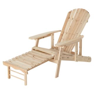 Stonegate Designs Adjustable Fir Wood Adirondack Chair, Model# KMGY1101  Chairs