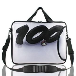 13" 13.3" Laptop PC Number 100 Neoprene Shoulder Sleeve Case Cover Carrying Bag