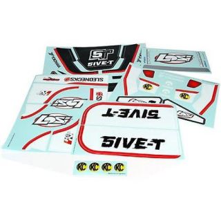 5IVE TStckr&Graphic Sheet StBlk Multi Colored