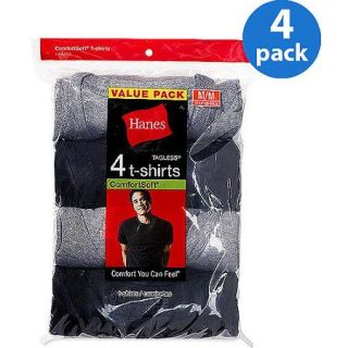 Hanes   Men's ComfortSoft Tees, 4 Pack