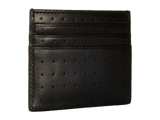 Jack Spade 610 Leather 6 Card Holder Black