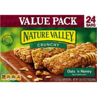 Nature Valley® Oats 'n Honey Crunchy Granola Bars 12 2 ct Pouches