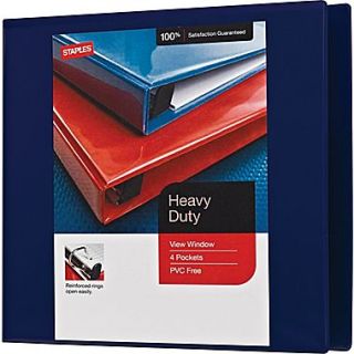 4 Heavy Duty View Binder with Slant D™ Rings