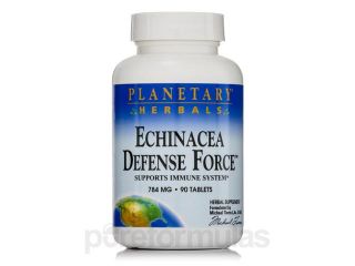 Echinacea Defense Force 784 mg   90 Tablets by Planetary Herbals