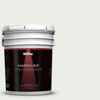 BEHR MARQUEE 5 gal. #N410 1 Silence Flat Exterior Paint 445005