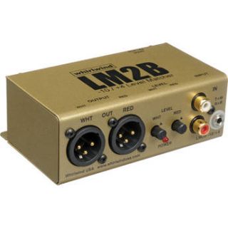 Whirlwind LM2B 2 Channel Line Level Converter LM2B