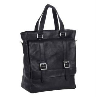 Buckle Flap Over Shoulder Bag (Saddle)