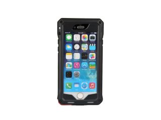 Pepkoo Ultimate Series Military Heavy Duty Hard Aluminum Alloy Metal Protective Case with Gorilla Glass Screen Protector for Apple iPhone 6   4.7 inch