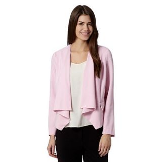 The Collection Pale pink crepe waterfall jacket