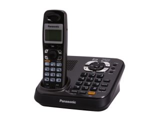 Panasonic KXTG9341T 1.9 GHz Digital DECT 6.0 1X Handsets DECT 6.0 Expandable Phone System Integrated Answering Machine
