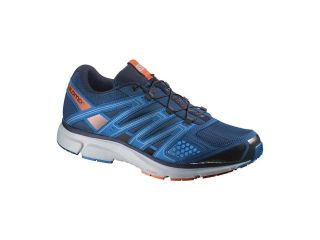 Salomon 2015/16 Men's X Mission 2 Outdoor Running Shoe   L37334000 (Gentiane/Union Blue/Tomato Red   10.5)