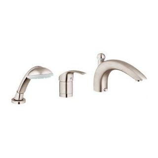 Grohe Eurosmart Single Handle Deck mounted Roman Tub Faucet with Hand