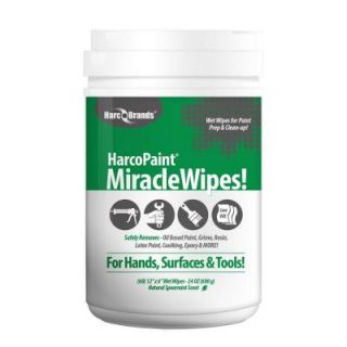 Harco Brands 24 oz. Paint Miracle Wipes (60 Count) 3263