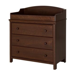 South Shore Cotton Candy Changing Table in Cherry   3456330