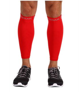 Zensah Compression Leg Sleeves Red