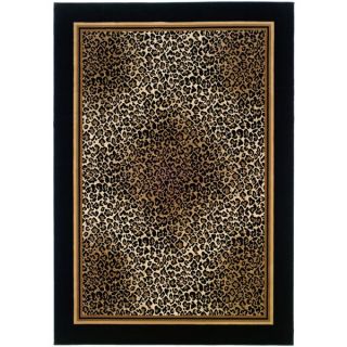 Safavieh Metropolis Leopard Ivory/ Gold Rug (53 x 711)