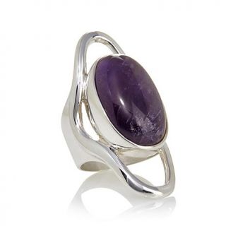 Jay King Contemporary Amethyst Sterling Silver Ring   7474691