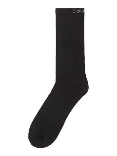 Calvin Klein 3 pack Coolmax sports socks Black