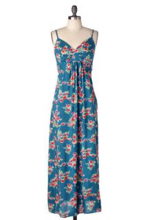 *** Rose Water Maxi Dress  Mod Retro Vintage Dresses