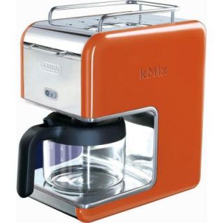 DeLonghi kMix 5 Cup Coffee Maker in Orange DISCONTINUED DCM02OR
