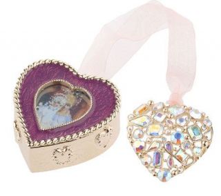 Kirks Folly Kaenas Heart Trinket Box & Ornament —