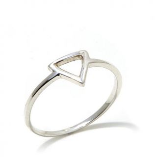 Studio Barse Dainty Sterling Silver Triangle Ring   7989441