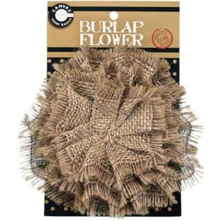 Burlap Flower 