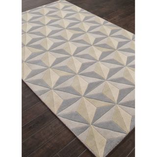 Traverse Gray/Taupe Geometric Area Rug by JaipurLiving