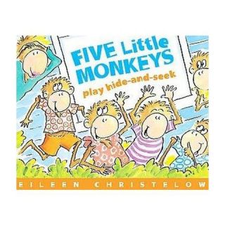 Five Little Monkeys Play Hide and Seek (Reprint) (Paperback)