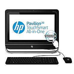 HP Pavilion TouchSmart 20 f230 All In One Computer With 20 Touch Screen Display AMD E1 Accelerated Processor