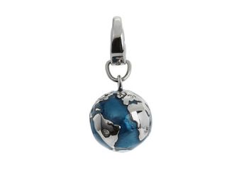 fossil globe charm